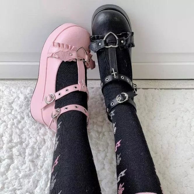 SAPATO PASTEL GOTH - Loja Bee Fancy