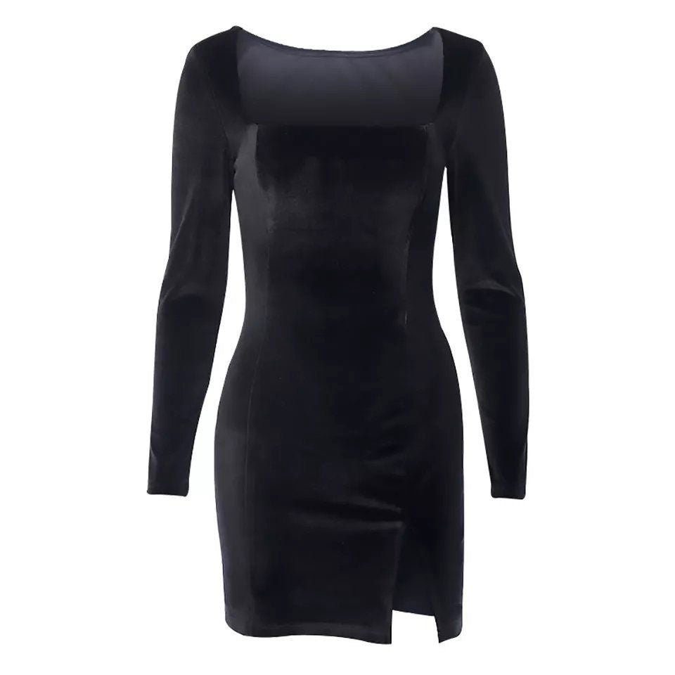 VESTIDO BLACK VELVET - Loja Bee Fancy