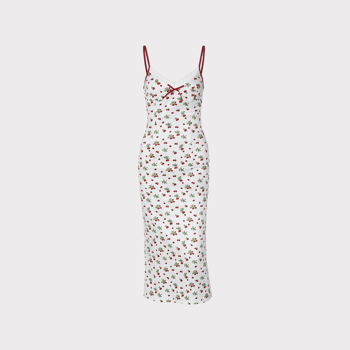 VESTIDO CEREJA MIDI - Loja Bee Fancy