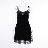 VESTIDO GOTH VELVET - Loja Bee Fancy